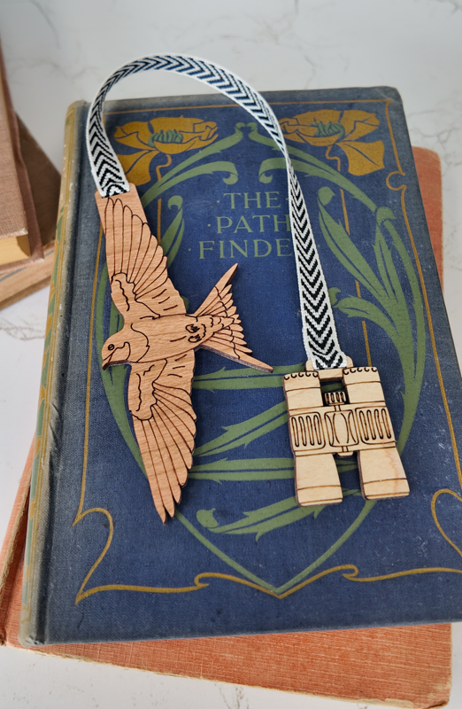 Birding Bookmark β Laser-Engraved Wood π¦
