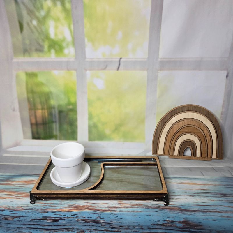 Boho Rainbow Trinket Tray