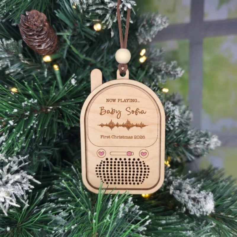 Baby Voice Recorder Ornament