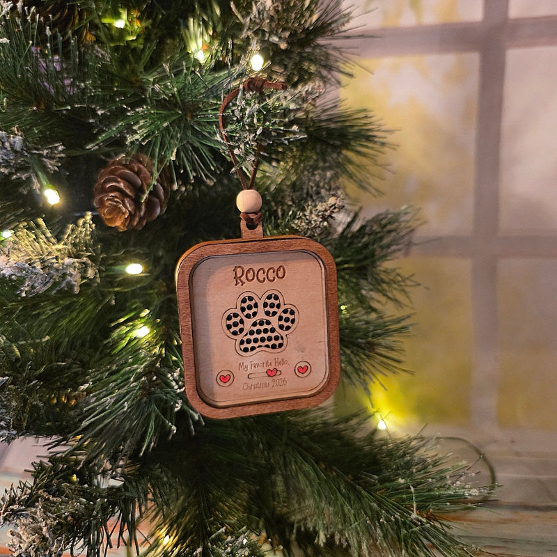 Pet Voice Recorder Ornament