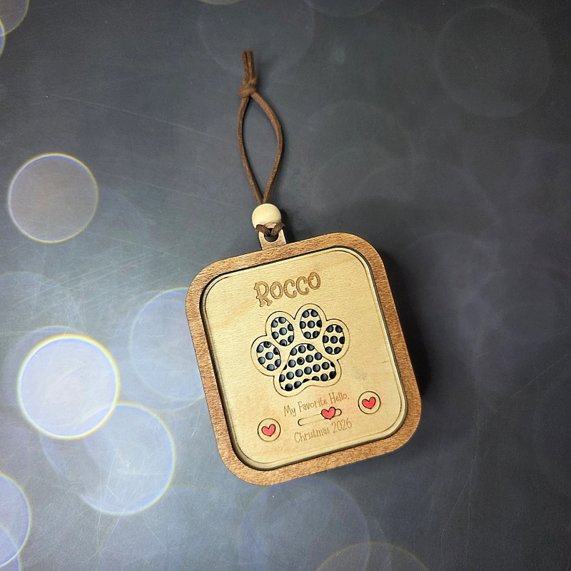 Pet Voice Recorder Ornament