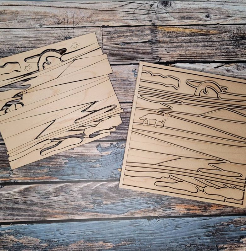 DIY Paint Kit, Scenic Paint Kit, Scenery Paint Kit, DIY Reversible Paint Kit, Paint Kit for Adult, Paint Kit Date Night, Sip and Paint Kit (Beach Wood Only)