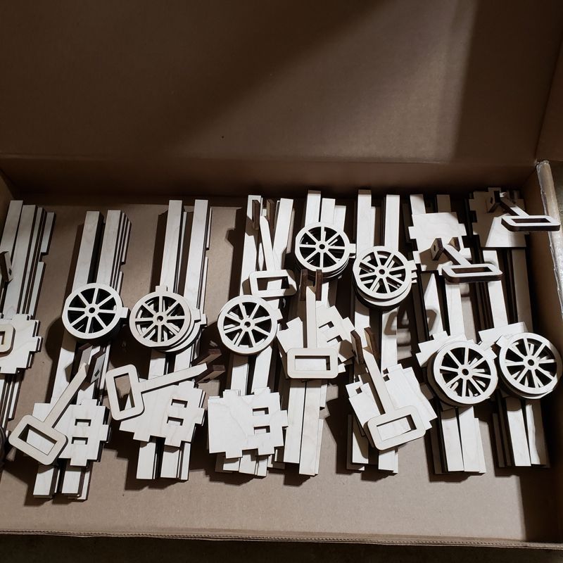 DIY Interchangeable Wagon Kit, Paint at Home Kit, Shelf Sitter, Crate Wagon