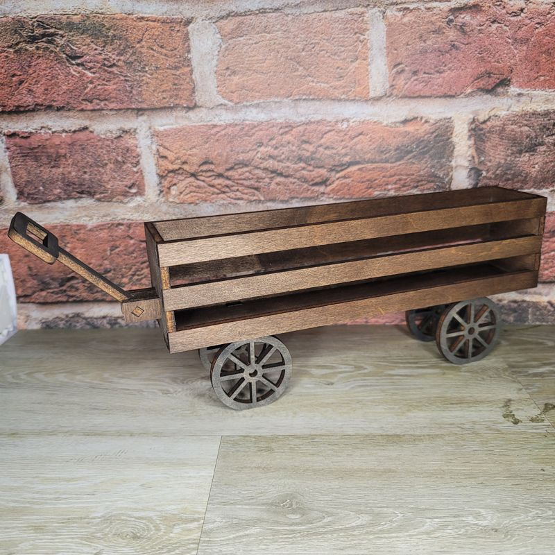 DIY Interchangeable Wagon Kit, Paint at Home Kit, Shelf Sitter, Crate Wagon