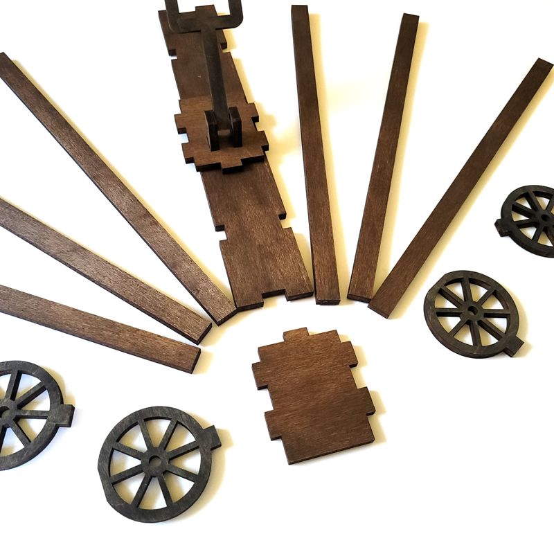 DIY Interchangeable Wagon Kit, Paint at Home Kit, Shelf Sitter, Crate Wagon