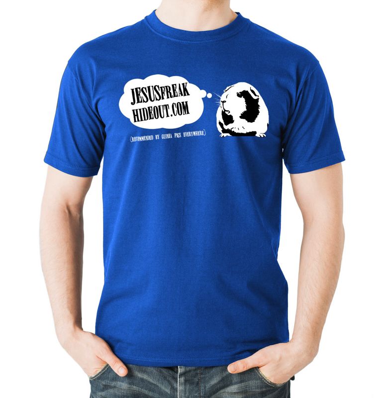 JFH "Chewie" Guinea Pig Tee - Blue - Unisex (2XL)