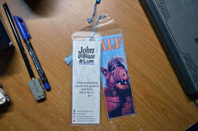 ALF 7.75 x 2.30 Bookmark with Tassel