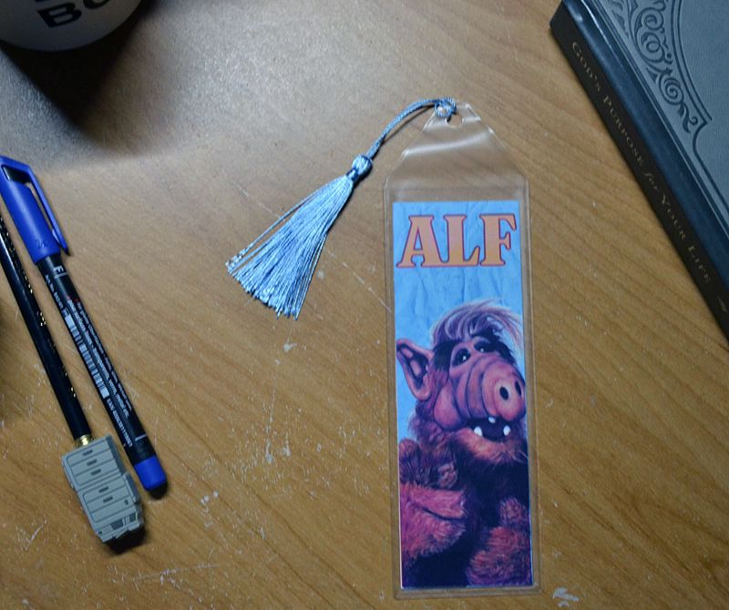 ALF 7.75 x 2.30 Bookmark with Tassel