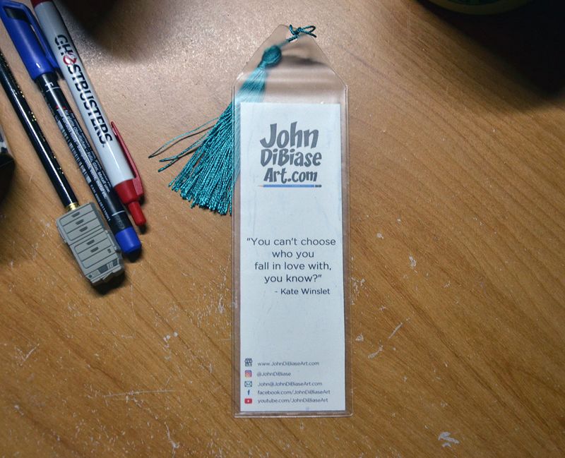 Kate Winslet 7.75 x 2.30 Bookmark with Tassel