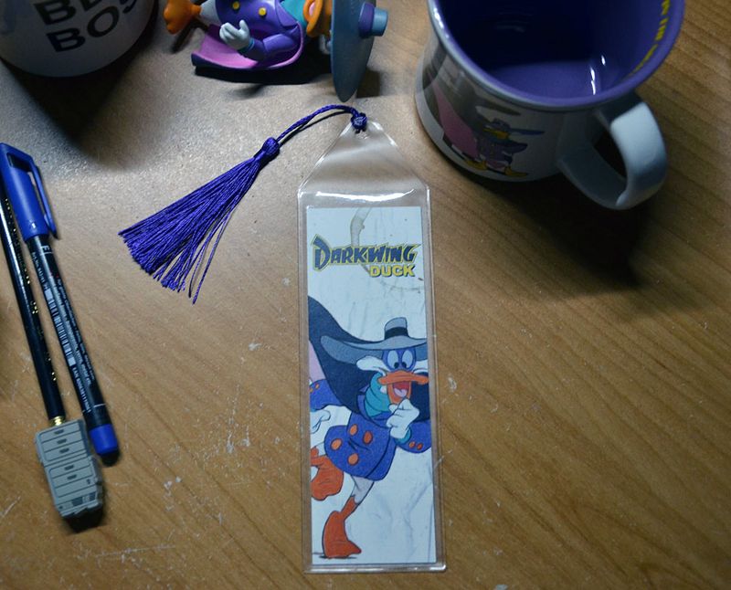 Darkwing Duck 7.75 x 2.30 Bookmark with Tassel
