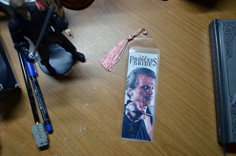 Cary Elwes as Westley in The Princess Bride 7.75 x 2.30 Bookmark with Tassel