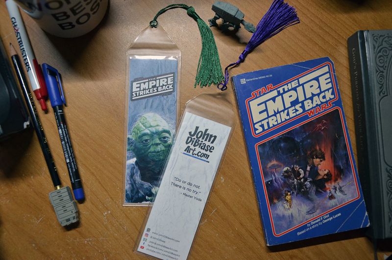 Yoda Empire Strikes Back 7.75 x 2.30 Bookmark with Tassel