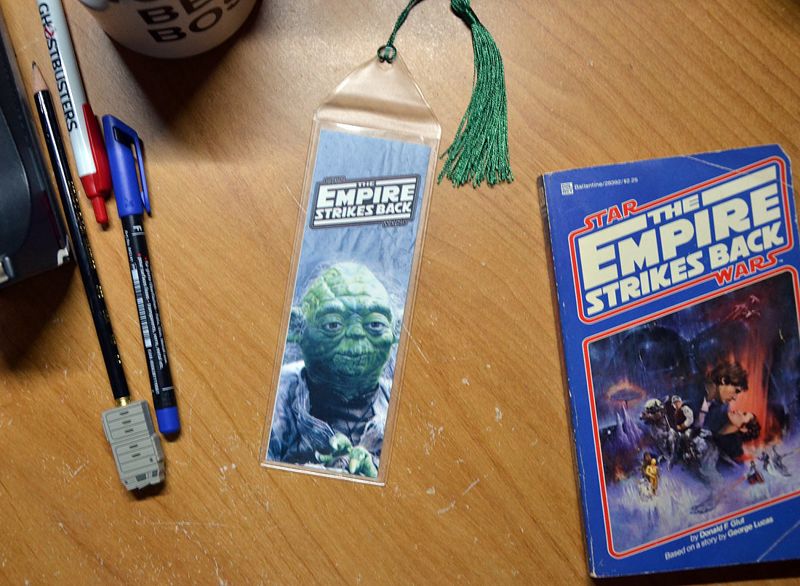 Yoda Empire Strikes Back 7.75 x 2.30 Bookmark with Tassel