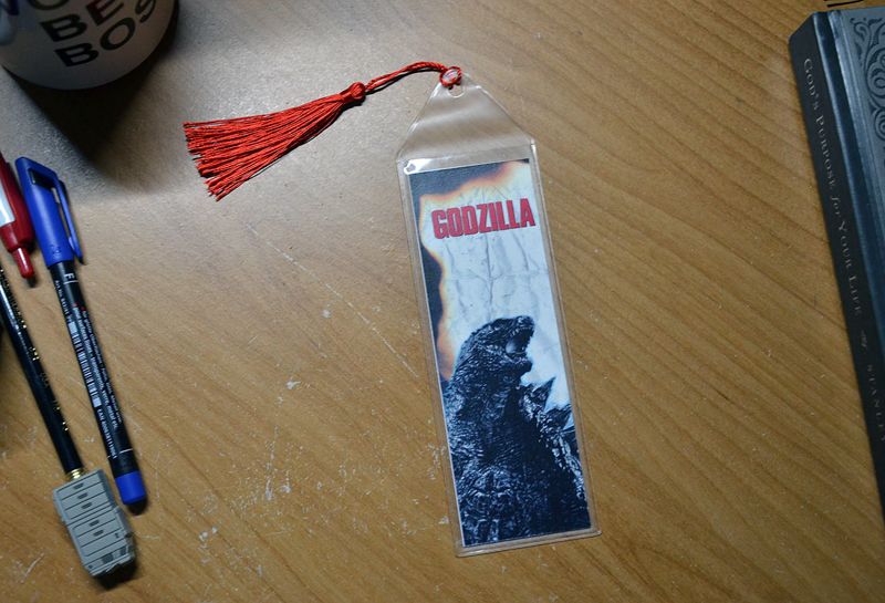 Godzilla 7.75 x 2.30 Bookmark with Tassel