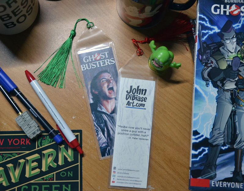 Bill Murray as Peter Venkman in Ghostbusters 7.75 x 2.30 Bookmark with Tassel