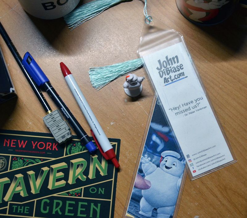 Mini-Puft Ghostbusters Afterlife 7.75 x 2.30 Bookmark with Tassel