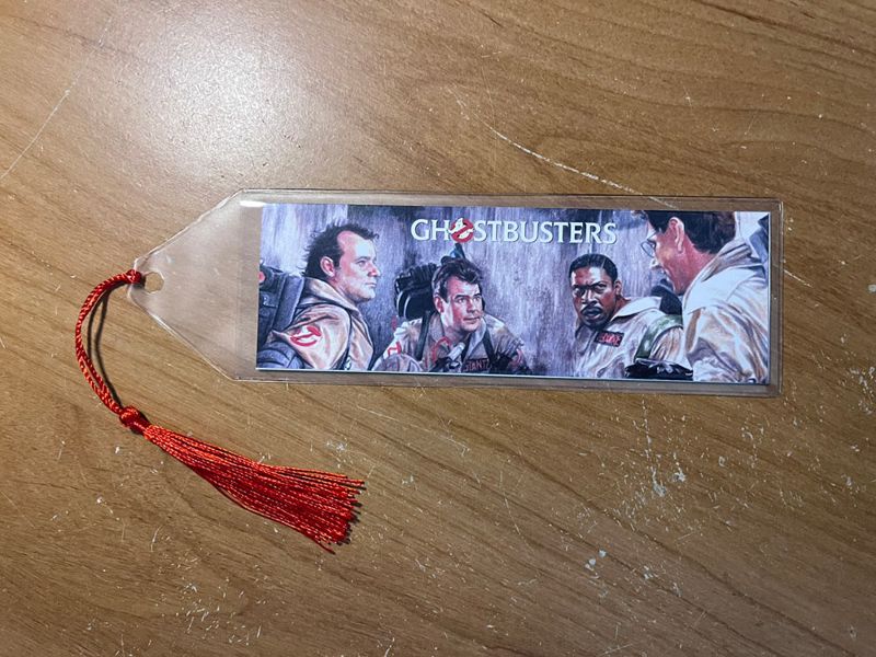 Ghostbusters (Rooftop)  7.75 x 2.30 Bookmark with Tassel