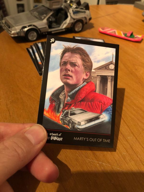 John DiBiase Trading Card #5 - Back to the Future