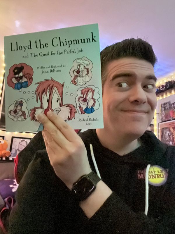 In Stock! - Lloyd the Chipmunk and the Quest for the Perfect Job (Paperback Childrens Book) - AUTOGRAPHED by Author + FREE Lloyd Sticker!!