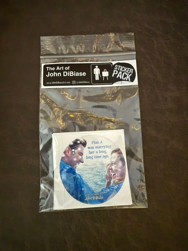 2.5  inch The Office Sticker Pack - 6 Different Designs