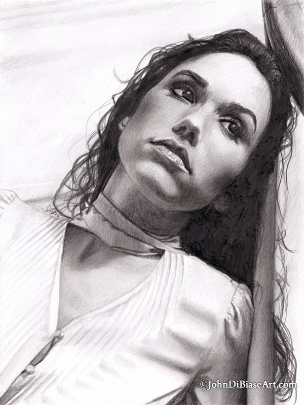 Grace Caroline Currey (Grace Fulton) Drawing Print (8.5 x 11)
