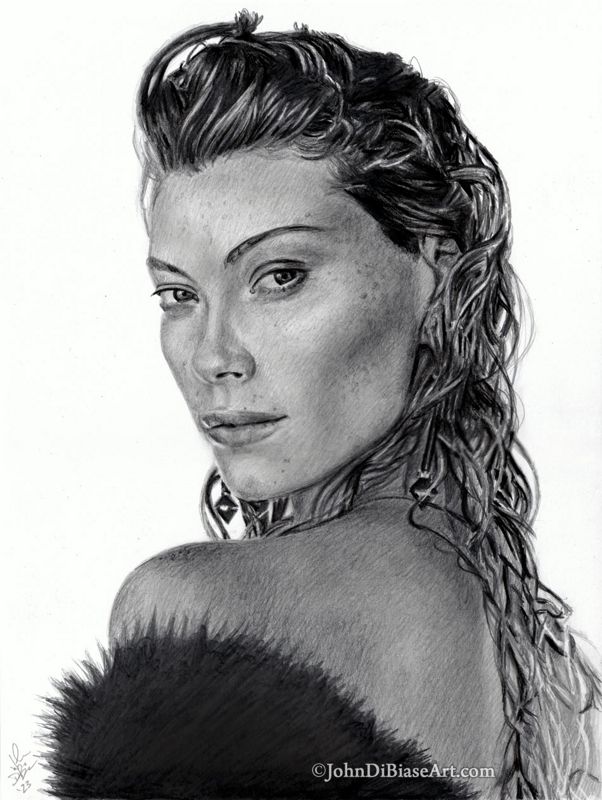 Alyssa Sutherland Drawing Print 8.5 x 11