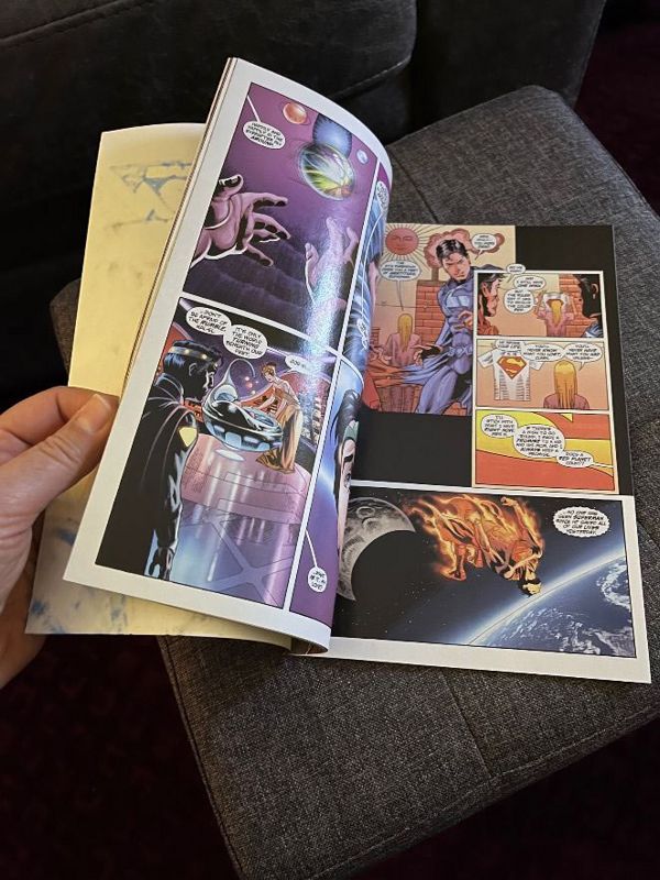 Original Action Comics #18 Comic Book Sketch Cover feat. Henry Cavill as Superman