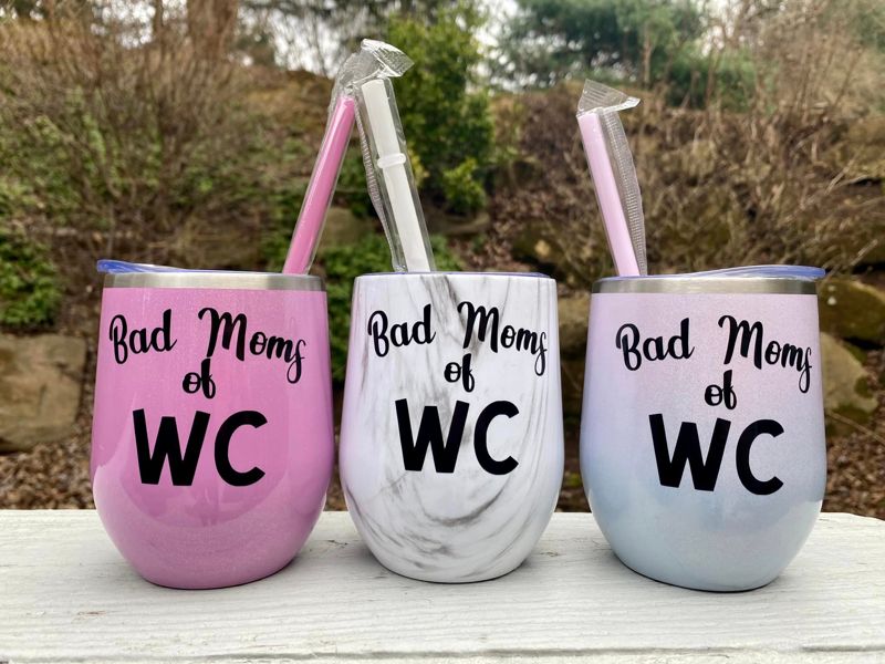 Bad Moms of WC Wine Tumbler