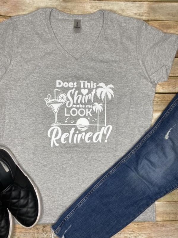 Does this make me look retired?
