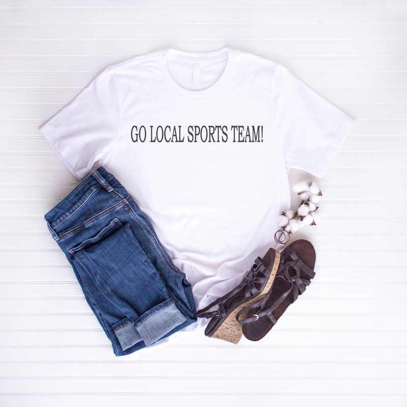 Go Local Sports Team Teeshirt