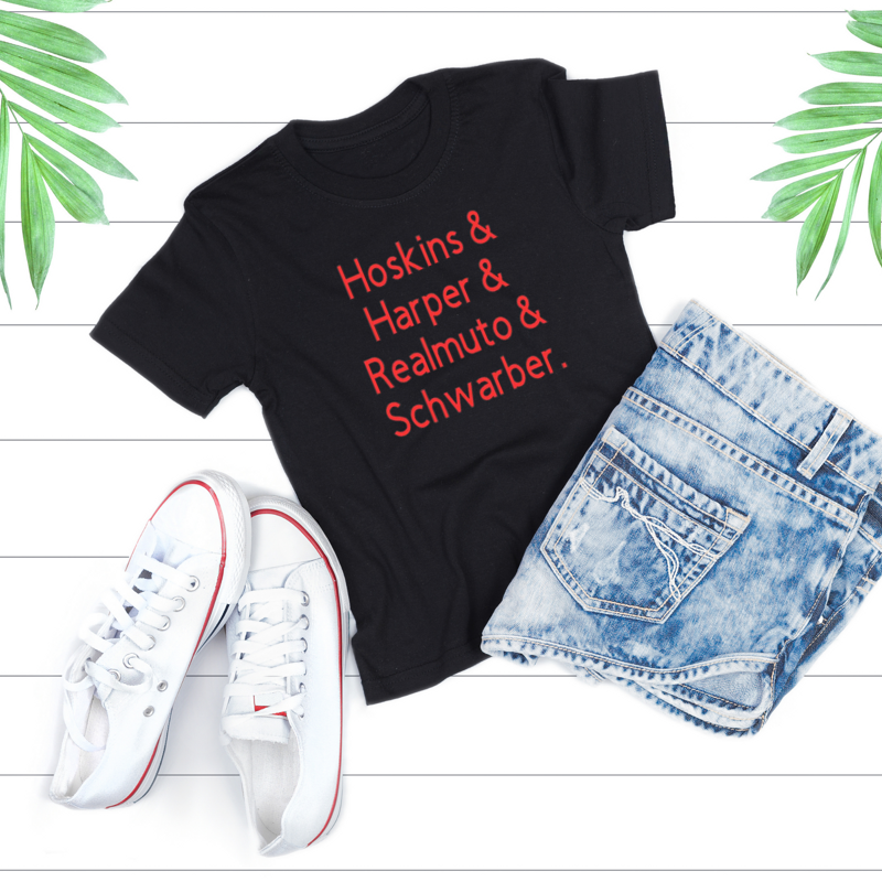 Phillies Players Ladies T-Shirt
