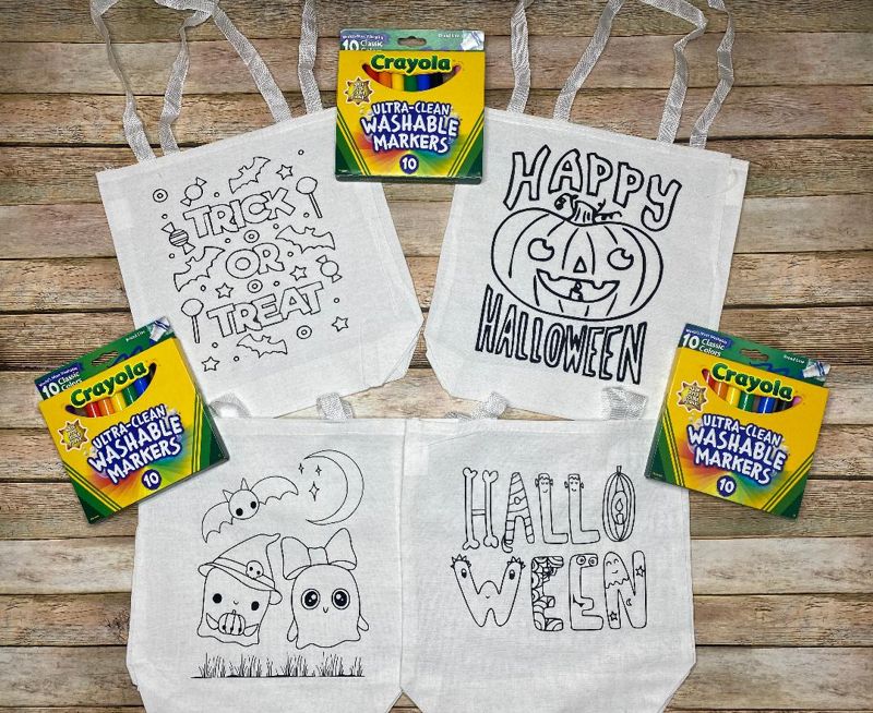 Halloween Canvas Tote Bag