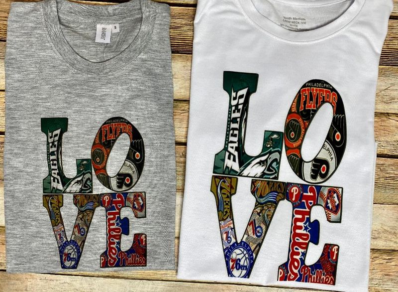 Youth Philadelphia Sports LOVE Tee