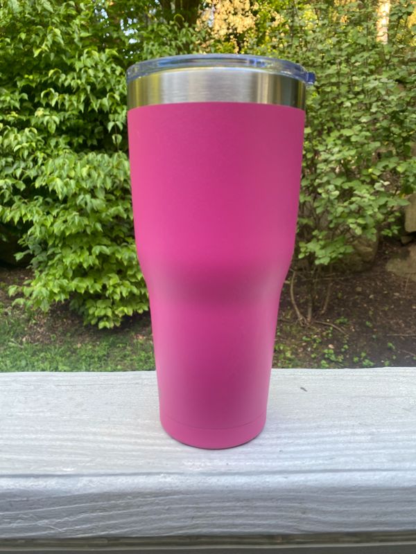 30oz Hot Pink Tumbler