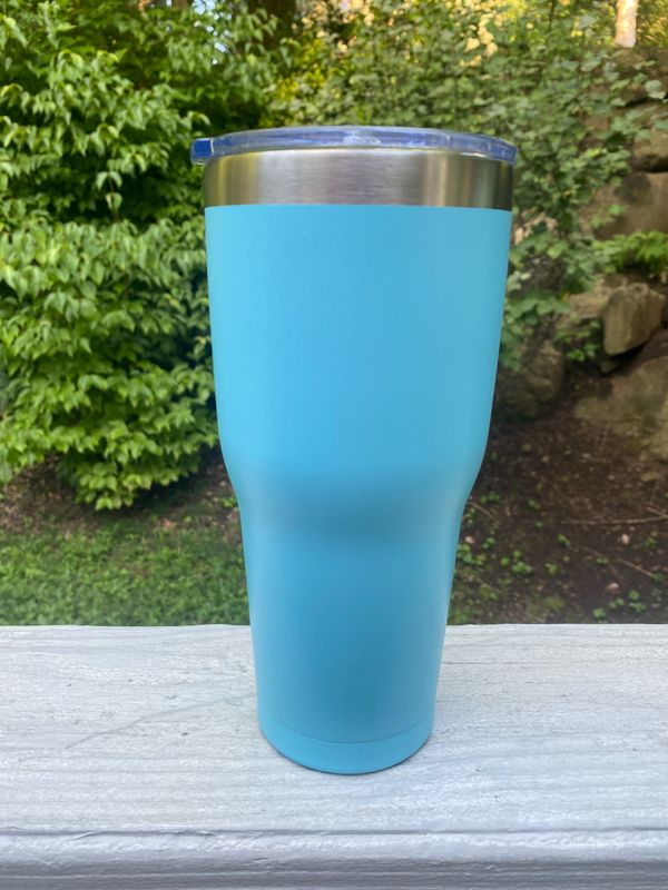 30oz Light Blue Tumbler
