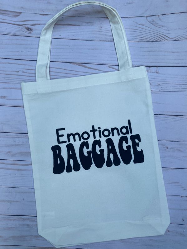 Emotional Baggage Canvas Tote Bag