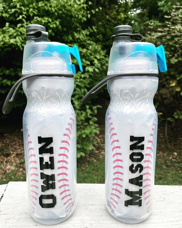 Mist n Spray Personalized Sports Water Bottle