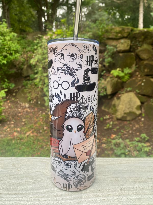 Harry Potter 20 oz Skinny Tumbler