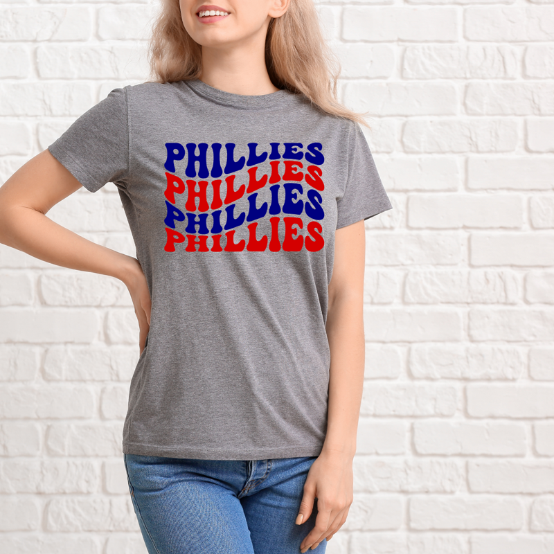 Phillies Wavy Tee