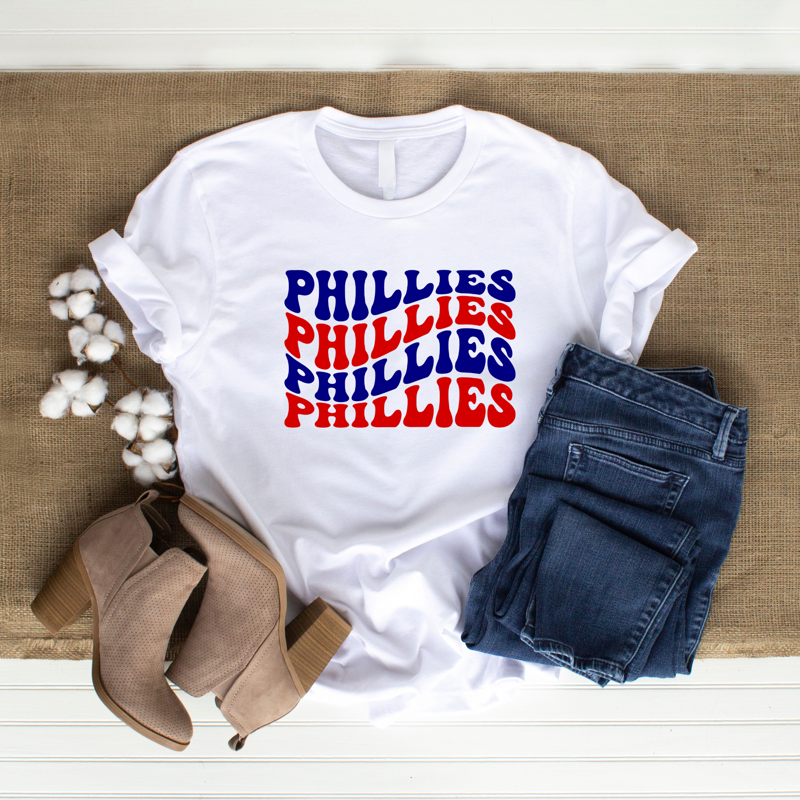 Phillies Wavy Tee