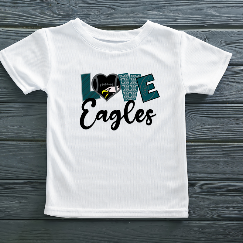 Youth LOVE EAGLES T-Shirt
