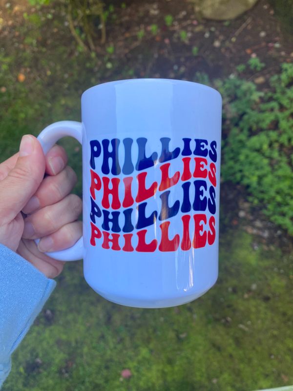 Wavy Phillies Mug