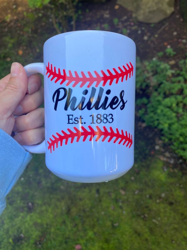 Phillies with Laces Mug