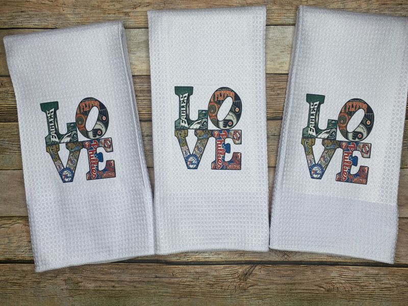 Philly LOVE Tea Towel