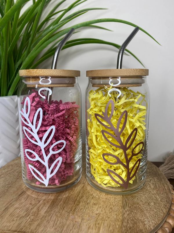 Olive Branch 16oz Glass Beer Can
