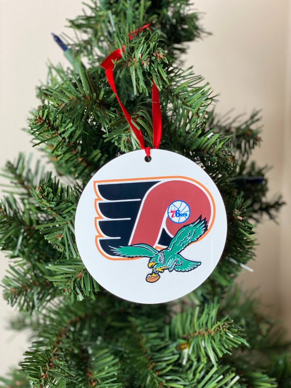 Philly Sports Team Ornament