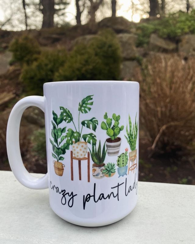 Crazy Plant Lady Mug