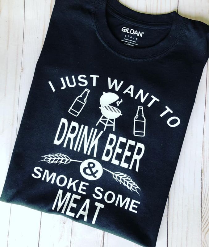Drink Beer & Smoke Meats- Tee