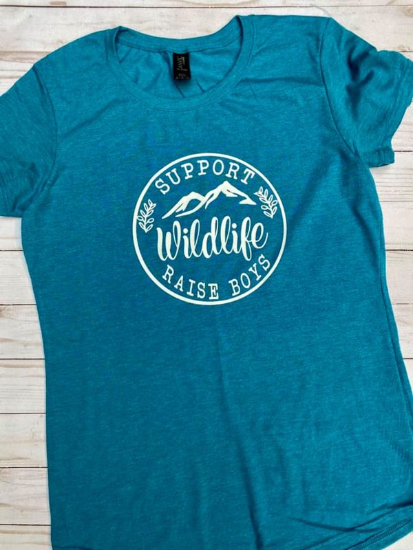 Support Wildlife Raise Boys T-Shirt