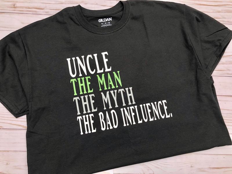 Uncle, The Man, The Myth T-Shirt